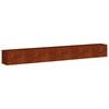 vidaXL Planter Rusty 360x40x40 cm Weathering Steel