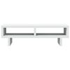vidaXL Monitor Stand White 50x27x15 cm Engineered Wood