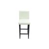 vidaXL Bar Stools 4 pcs White Faux Leather