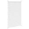 Plisse Blind 80x100cm White Pleated Blind