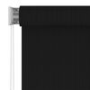 vidaXL Outdoor Roller Blind 180x230 cm Black
