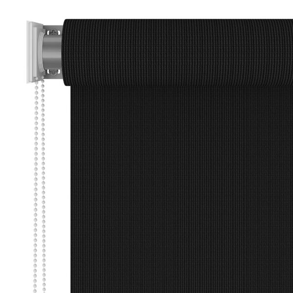 vidaXL Outdoor Roller Blind 180x230 cm Black