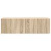 vidaXL 8 Piece TV Cabinet Set Sonoma Oak Engineered Wood