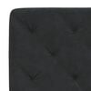 vidaXL Headboard Cushion Black 152 cm Queen Velvet