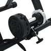 vidaXL Roller Trainer Black 26"-28" Steel Black