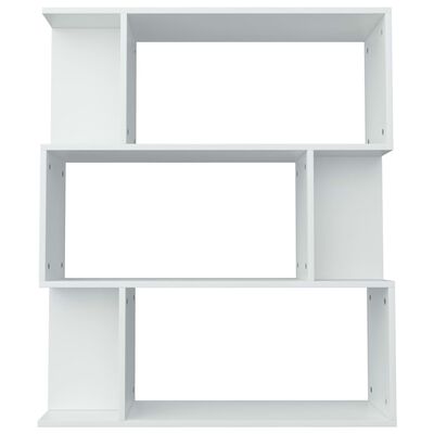 vidaXL Book Cabinet/Room Divider White 80x24x96 cm Engineered Wood