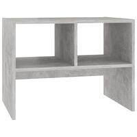 vidaXL Side Table Concrete Grey 60x40x45 cm Engineered Wood