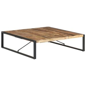 vidaXL Coffee Table | Natural Rough Mango Wood | Rough Mango Wood | Large