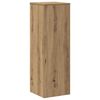 vidaXL Plant Stand Artisan Oak 33x33x100 cm Engineered Wood