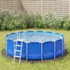 vidaXL Pool Ground Sheet &Oslash; 306 cm (1 mm) Non-woven Fabric Light Grey