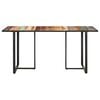 vidaXL Dining Table 160 cm Solid Reclaimed Wood