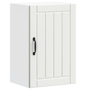vidaXL Kitchen Wall Cabinet Lucca White Engineered Wood