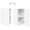 vidaXL TV Cabinet Set 8 pcs White Engineered Wood