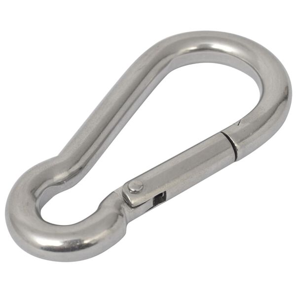 vidaXL Five Piece Sunshade Sail Mounting Kit Stainless Steel