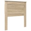 vidaXL Headboard with Headboard Sonoma Oak 90 cm Engineered Wood