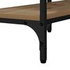 vidaXL Console Table Artisan oak 160 x 29 x 80 cm Engineered wood
