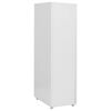 vidaXL Mobile File Cabinet Grey 28x41x109 cm Metal
