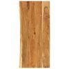 vidaXL Bathroom Vanity Top Solid Acacia Wood 140x52x2,5 cm