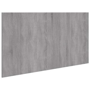 vidaXL Bed Headboard Grey Sonoma 160x1,5x80 cm Engineered Wood