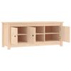 vidaXL Shoe Cabinet 110x38x45.5 cm Solid Wood Pine