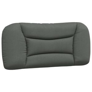 vidaXL Headboard Cushion "Hvar" Dark Grey 90 cm Fabric
