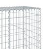 vidaXL Gabion Basket with Cover 600x50x200 cm Galvanised Iron