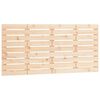 vidaXL Wall Headboard 141x3x63 cm Solid Wood Pine