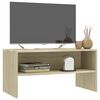 vidaXL TV Cabinet Sonoma Oak 80x40x40 cm Engineered Wood