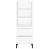 vidaXL Highboard White 40x36x110 cm Engineered Wood