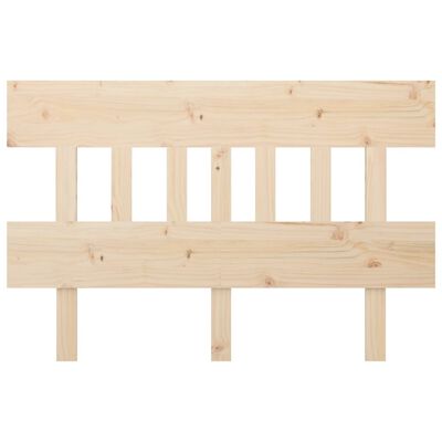 vidaXL Bed Headboard 153.5x3x81 cm Solid Wood Pine