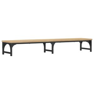 vidaXL Monitor Stand Sonoma Oak 105x23x15,5 cm Engineered Wood