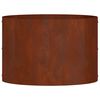 vidaXL Planter Ring Brown 30 x 30 x 20 cm Weathering Steel