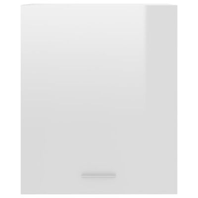vidaXL Hanging Cabinet High Gloss White 50x31x60 cm Engineered Wood
