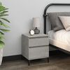 vidaXL Bedside Cabinets 2 pcs Concrete Grey 40x35x50 cm