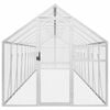 vidaXL Aviary Silver 1.79x10x1.85 m Aluminium