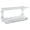 vidaXL Window Bird Feeders 2 pcs Acrylic 30x12x15 cm