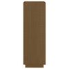 vidaXL Book Cabinet/Room Divider Honey Brown Solid Pinewood