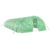 vidaXL Greenhouse with Steel Frame Green 60 m&sup2; 12x5x2.3 m