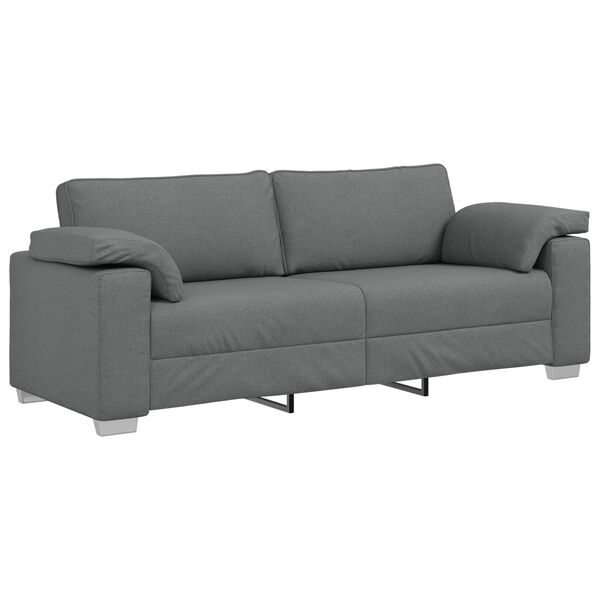 vidaXL Sofa Dark Grey Overall dimensions: 219 x 80 x 80 cm (W x D x H)
