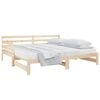 vidaXL Pull-out Day Bed without Mattress 2x(90x190)cm