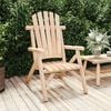 vidaXL Garden Chair 68x86x103 cm Solid Wood Spruce