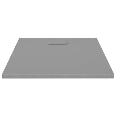 vidaXL Shower Base Tray SMC Grey 100x80 cm