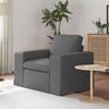 vidaXL Sofa Dark Grey 103 x 80 x 82 cm Fabric