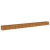 vidaXL Garden Raised Bed 580x50x36 cm Corten Steel