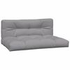 vidaXL Garden Pallet Middle Sofas with Cushions 2 pcs Solid Wood Acacia