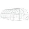 vidaXL Chicken Coop Silver 600 x 300 x 200 cm Galvanised Steel