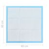 vidaXL Pet Training Pads 200 pcs 60x60 cm Non Woven Fabric