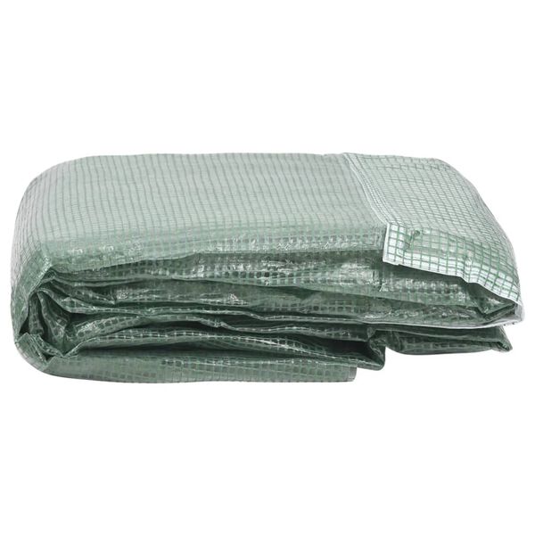 vidaXL Greenhouse Replacement Cover (9 m²) 300x300x200 cm Green