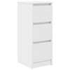 vidaXL Sideboard White 29.5x34x76 cm Engineered Wood
