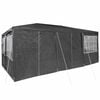 vidaXL Party Tent Anthracite and White 600 x 400 x 266 cm